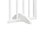 Vidaxl Dog Gate With Door Foldable 15 Panels White 750 Cm Poplar Wood Vidaxl Dog Gate With Door Foldable 15 Panels White 750 Cm Poplar Wood