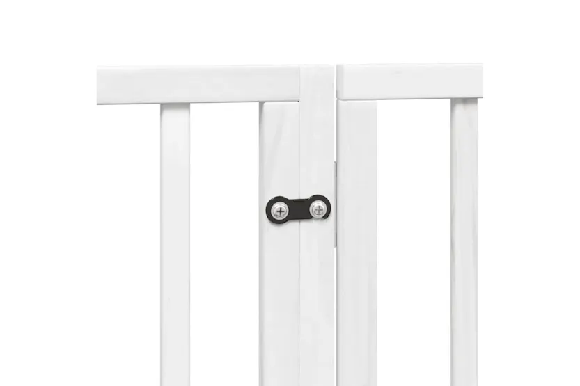 Vidaxl Dog Gate With Door Foldable 15 Panels White 750 Cm Poplar Wood Vidaxl Dog Gate With Door Foldable 15 Panels White 750 Cm Poplar Wood