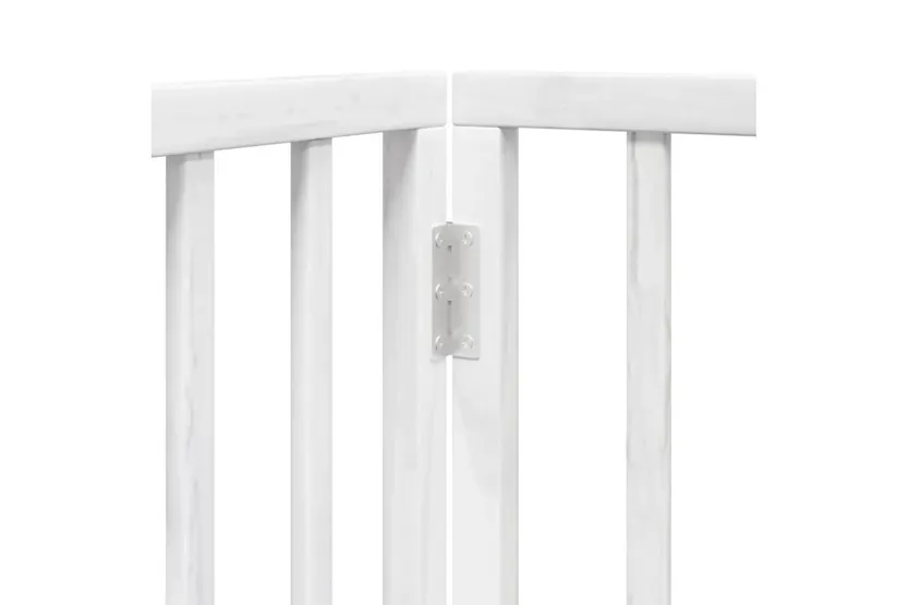 Vidaxl Dog Gate With Door Foldable 15 Panels White 750 Cm Poplar Wood Vidaxl Dog Gate With Door Foldable 15 Panels White 750 Cm Poplar Wood