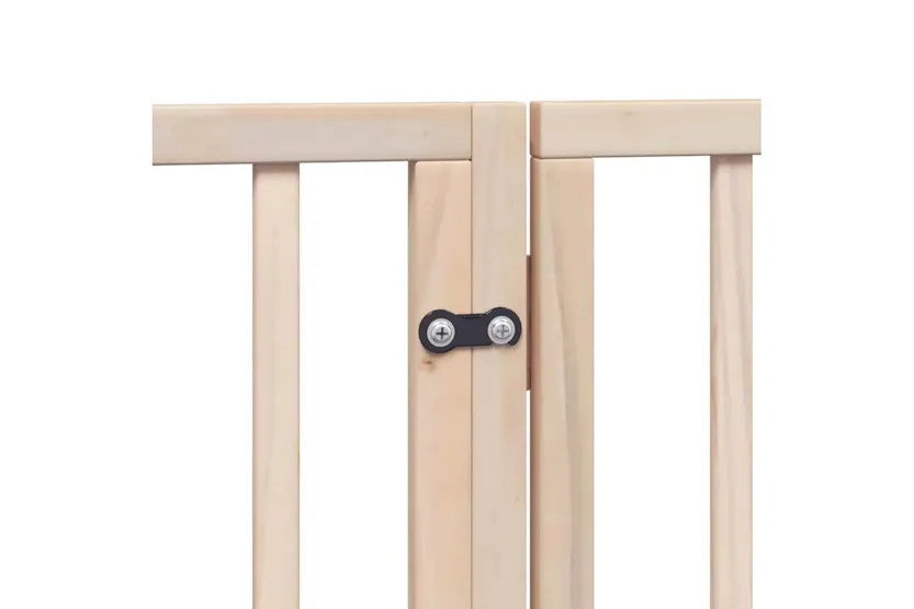 Vidaxl Dog Gate With Door Foldable 8 Panels 640 Cm Poplar Wood Vidaxl Dog Gate With Door Foldable 8 Panels 640 Cm Poplar Wood