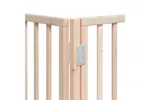 Vidaxl Dog Gate With Door Foldable 8 Panels 640 Cm Poplar Wood Vidaxl Dog Gate With Door Foldable 8 Panels 640 Cm Poplar Wood