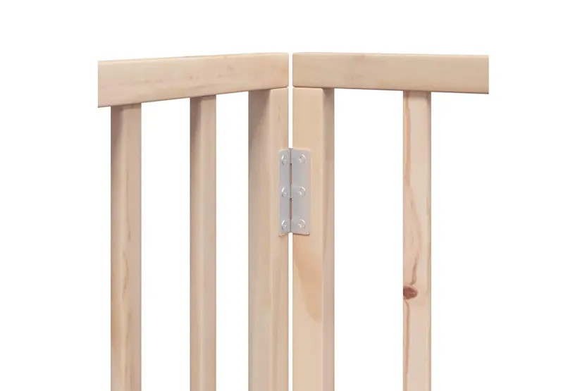Vidaxl Dog Gate With Door Foldable 12 Panels 960 Cm Poplar Wood Vidaxl Dog Gate With Door Foldable 12 Panels 960 Cm Poplar Wood