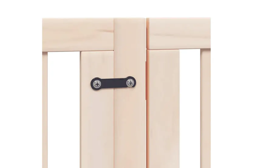 Vidaxl Dog Gate With Door Foldable 9 Panels 450 Cm Poplar Wood Vidaxl Dog Gate With Door Foldable 9 Panels 450 Cm Poplar Wood