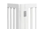 Vidaxl Dog Gate With Door Foldable 15 Panels White 750 Cm Poplar Wood Vidaxl Dog Gate With Door Foldable 15 Panels White 750 Cm Poplar Wood