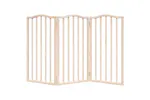 Vidaxl Dog Gate Foldable 3 Panels 150 Cmpoplar Wood Vidaxl Dog Gate Foldable 3 Panels 150 Cmpoplar Wood