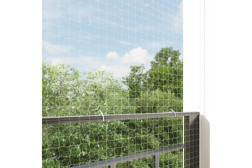 Vidaxl Cat Net Transparent 4x3 M Nylon Vidaxl Cat Net Transparent 4x3 M Nylon