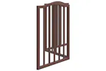 Vidaxl Dog Gate Foldable 3 Panels Brown Oak 150 Cmpoplar Wood Vidaxl Dog Gate Foldable 3 Panels Brown Oak 150 Cmpoplar Wood