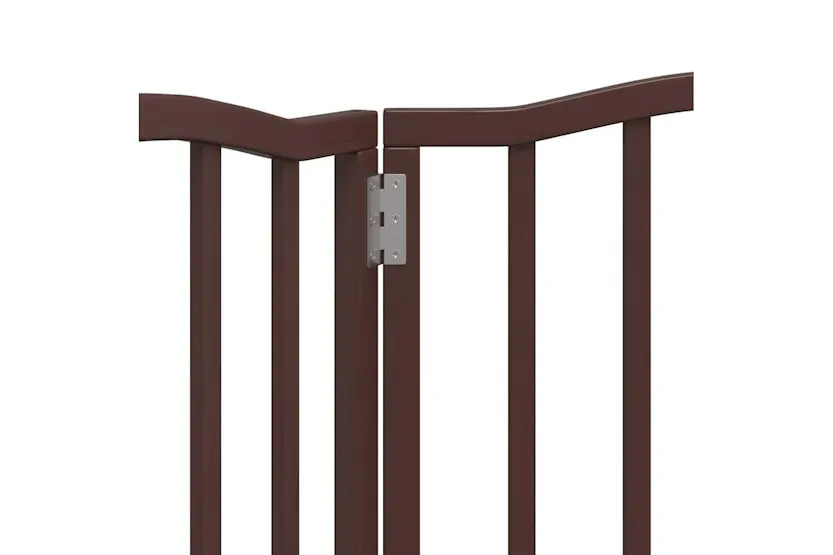 Vidaxl Dog Gate Foldable 3 Panels Brown Oak 150 Cmpoplar Wood Vidaxl Dog Gate Foldable 3 Panels Brown Oak 150 Cmpoplar Wood