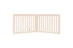 Vidaxl Dog Gate Foldable 2 Panels 160 Cm Poplar Wood Vidaxl Dog Gate Foldable 2 Panels 160 Cm Poplar Wood