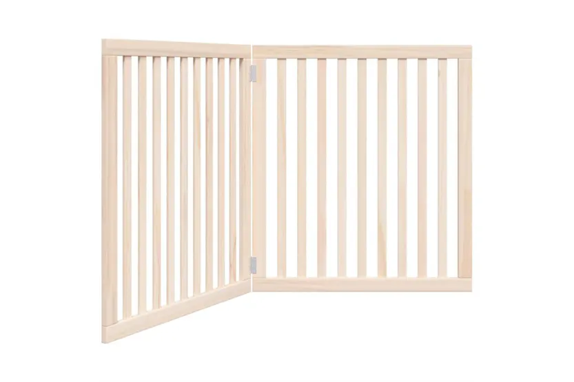 Vidaxl Dog Gate Foldable 2 Panels 160 Cm Poplar Wood Vidaxl Dog Gate Foldable 2 Panels 160 Cm Poplar Wood