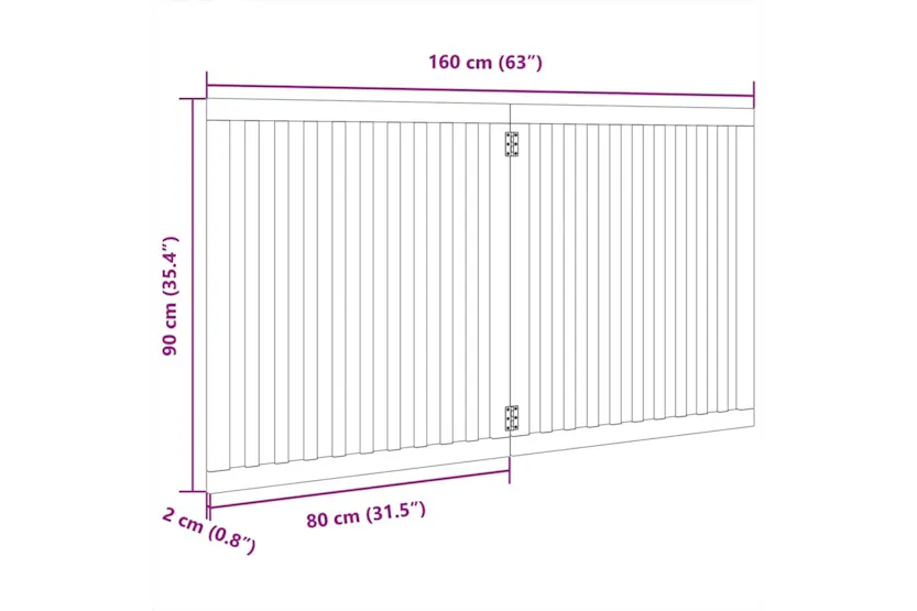 Vidaxl Dog Gate Foldable 2 Panels 160 Cm Poplar Wood Vidaxl Dog Gate Foldable 2 Panels 160 Cm Poplar Wood