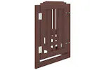Vidaxl Dog Gate With Door Foldable 6 Panels Brown 300 Cm Poplar Wood Vidaxl Dog Gate With Door Foldable 6 Panels Brown 300 Cm Poplar Wood