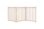 Vidaxl Dog Gate Foldable 3 Panels 150 Cm Solid Wood Fir Vidaxl Dog Gate Foldable 3 Panels 150 Cm Solid Wood Fir