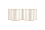 Vidaxl Dog Gate With Door Foldable 4 Panels 320 Cm Solid Wood Fir Vidaxl Dog Gate With Door Foldable 4 Panels 320 Cm Solid Wood Fir