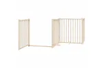 Vidaxl Dog Gate With Door Foldable 4 Panels 320 Cm Solid Wood Fir Vidaxl Dog Gate With Door Foldable 4 Panels 320 Cm Solid Wood Fir