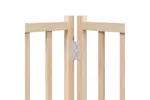 Vidaxl Dog Gate With Door Foldable 4 Panels 320 Cm Solid Wood Fir Vidaxl Dog Gate With Door Foldable 4 Panels 320 Cm Solid Wood Fir