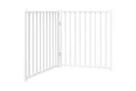 Vidaxl Dog Gate Foldable 2 Panels White 160 Cm Solid Wood Fir Vidaxl Dog Gate Foldable 2 Panels White 160 Cm Solid Wood Fir