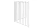 Vidaxl Dog Gate Foldable 2 Panels White 160 Cm Solid Wood Fir Vidaxl Dog Gate Foldable 2 Panels White 160 Cm Solid Wood Fir