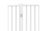 Vidaxl Dog Gate Foldable 2 Panels White 160 Cm Solid Wood Fir Vidaxl Dog Gate Foldable 2 Panels White 160 Cm Solid Wood Fir
