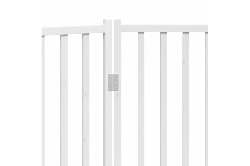 Vidaxl Dog Gate Foldable 2 Panels White 160 Cm Solid Wood Fir Vidaxl Dog Gate Foldable 2 Panels White 160 Cm Solid Wood Fir