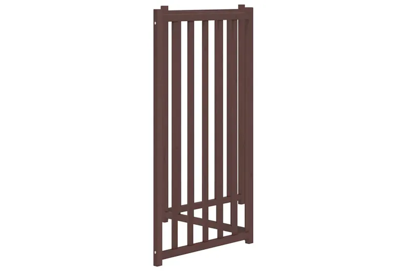 Vidaxl Dog Gate Foldable 3 Panels Brown Oak 150 Cm Solid Wood Fir Vidaxl Dog Gate Foldable 3 Panels Brown Oak 150 Cm Solid Wood Fir