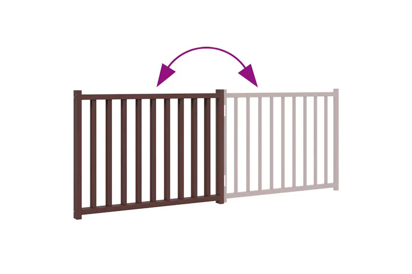 Vidaxl Dog Gate Foldable 2 Panels Brown Oak 160 Cm Solid Wood Fir Vidaxl Dog Gate Foldable 2 Panels Brown Oak 160 Cm Solid Wood Fir