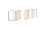 Vidaxl Dog Gate With Door Foldable 12 Panels 600 Cm Poplar Wood Vidaxl Dog Gate With Door Foldable 12 Panels 600 Cm Poplar Wood