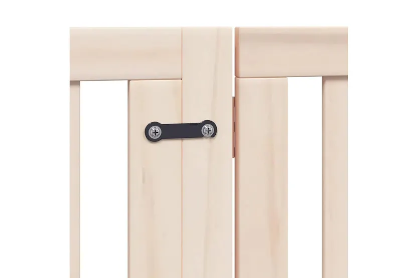Vidaxl Dog Gate With Door Foldable 12 Panels 960 Cm Poplar Wood Vidaxl Dog Gate With Door Foldable 12 Panels 960 Cm Poplar Wood