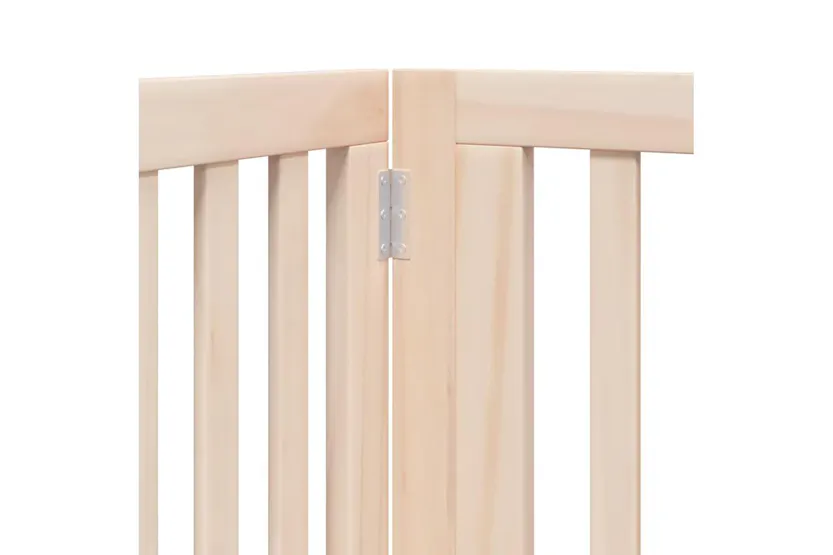 Vidaxl Dog Gate With Door Foldable 12 Panels 960 Cm Poplar Wood Vidaxl Dog Gate With Door Foldable 12 Panels 960 Cm Poplar Wood