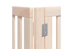 Vidaxl Dog Gate With Door Foldable 12 Panels 960 Cm Poplar Wood Vidaxl Dog Gate With Door Foldable 12 Panels 960 Cm Poplar Wood