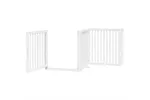 Vidaxl Dog Gate With Door Foldable 6 Panels White 480 Cm Poplar Wood Vidaxl Dog Gate With Door Foldable 6 Panels White 480 Cm Poplar Wood