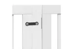 Vidaxl Dog Gate With Door Foldable 6 Panels White 480 Cm Poplar Wood Vidaxl Dog Gate With Door Foldable 6 Panels White 480 Cm Poplar Wood