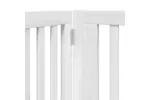 Vidaxl Dog Gate With Door Foldable 12 Panels White 960 Cm Poplar Wood Vidaxl Dog Gate With Door Foldable 12 Panels White 960 Cm Poplar Wood