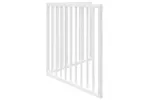 Vidaxl Dog Gate Foldable 2 Panels White 160 Cm Poplar Wood Vidaxl Dog Gate Foldable 2 Panels White 160 Cm Poplar Wood
