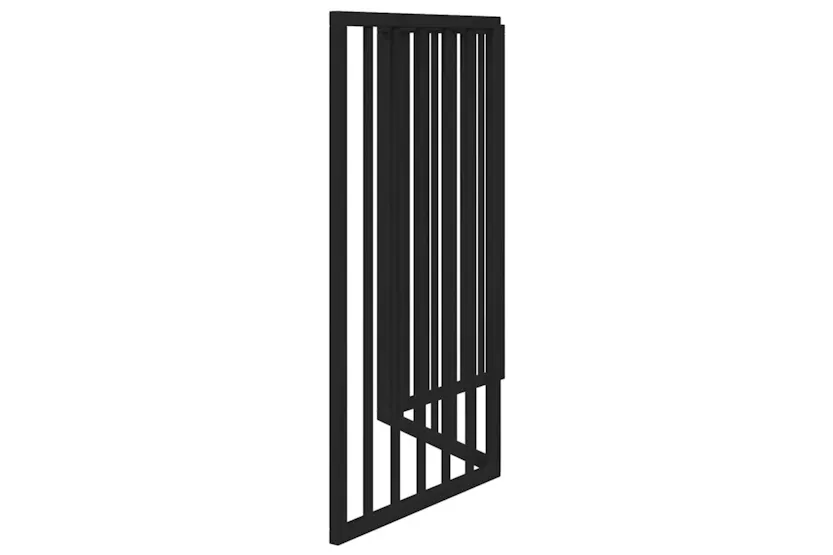 Vidaxl Dog Gate Foldable 3 Panels Black 150 Cm Poplar Wood Vidaxl Dog Gate Foldable 3 Panels Black 150 Cm Poplar Wood