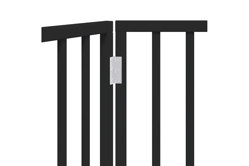 Vidaxl Dog Gate Foldable 2 Panels Black 160 Cm Poplar Wood Vidaxl Dog Gate Foldable 2 Panels Black 160 Cm Poplar Wood