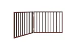 Vidaxl Dog Gate Foldable 2 Panels Brown 160 Cm Poplar Wood Vidaxl Dog Gate Foldable 2 Panels Brown 160 Cm Poplar Wood
