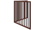 Vidaxl Dog Gate Foldable 2 Panels Brown 160 Cm Poplar Wood Vidaxl Dog Gate Foldable 2 Panels Brown 160 Cm Poplar Wood