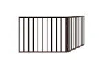 Vidaxl Dog Gate Foldable 2 Panels Brown 160 Cm Poplar Wood Vidaxl Dog Gate Foldable 2 Panels Brown 160 Cm Poplar Wood
