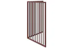 Vidaxl Dog Gate Foldable 2 Panels Brown 160 Cm Poplar Wood Vidaxl Dog Gate Foldable 2 Panels Brown 160 Cm Poplar Wood