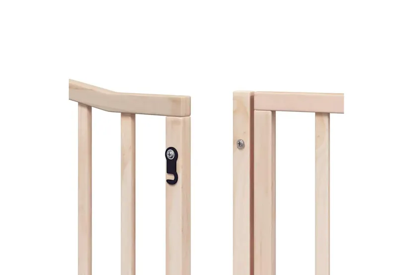 Vidaxl Dog Gate With Door Foldable 6 Panels 480 Cm Poplar Wood Vidaxl Dog Gate With Door Foldable 6 Panels 480 Cm Poplar Wood