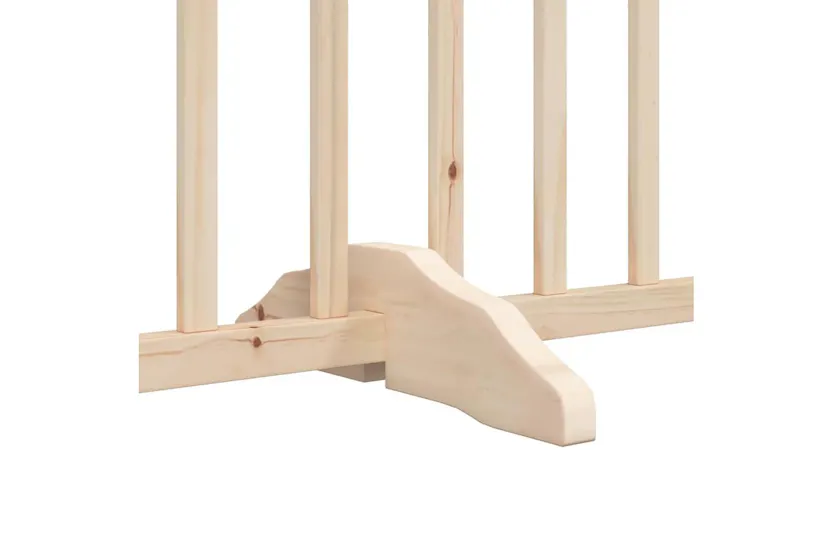 Vidaxl Dog Gate With Door Foldable 8 Panels 640 Cm Poplar Wood Vidaxl Dog Gate With Door Foldable 8 Panels 640 Cm Poplar Wood