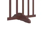 Vidaxl Dog Gate With Door Foldable 10 Panels Brown 800 Cm Poplar Wood Vidaxl Dog Gate With Door Foldable 10 Panels Brown 800 Cm Poplar Wood