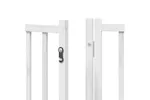 Vidaxl Dog Gate With Door Foldable 8 Panels White 640 Cm Poplar Wood Vidaxl Dog Gate With Door Foldable 8 Panels White 640 Cm Poplar Wood