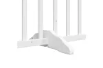 Vidaxl Dog Gate With Door Foldable 12 Panels White 960 Cm Poplar Wood Vidaxl Dog Gate With Door Foldable 12 Panels White 960 Cm Poplar Wood