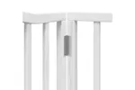 Vidaxl Dog Gate With Door Foldable 6 Panels White 480 Cm Poplar Wood Vidaxl Dog Gate With Door Foldable 6 Panels White 480 Cm Poplar Wood