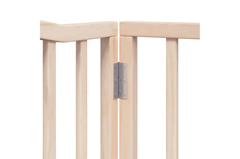 Vidaxl Dog Gate With Door Foldable 12 Panels 960 Cm Poplar Wood Vidaxl Dog Gate With Door Foldable 12 Panels 960 Cm Poplar Wood
