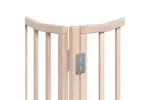 Vidaxl Dog Gate With Door Foldable 12 Panels 960 Cm Poplar Wood Vidaxl Dog Gate With Door Foldable 12 Panels 960 Cm Poplar Wood
