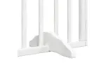 Vidaxl Dog Gate With Door Foldable 10 Panels White 800 Cm Poplar Wood Vidaxl Dog Gate With Door Foldable 10 Panels White 800 Cm Poplar Wood