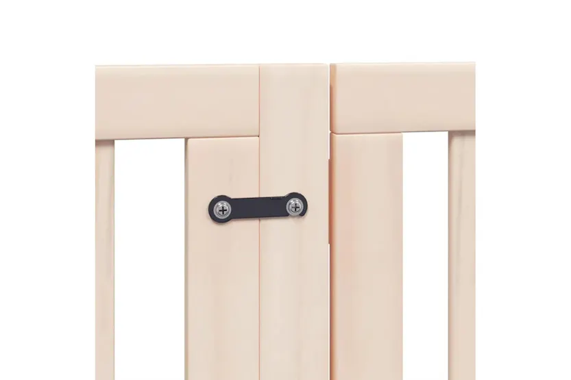 Vidaxl Dog Gate With Door Foldable 12 Panels 600 Cm Poplar Wood Vidaxl Dog Gate With Door Foldable 12 Panels 600 Cm Poplar Wood